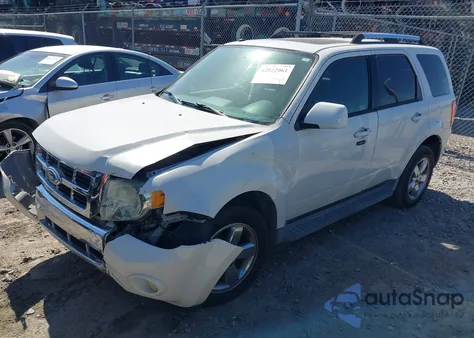 2011 Ford Escape Limited z USA, uszkodzony, nr VIN 1FMCU0EG9BKA19365